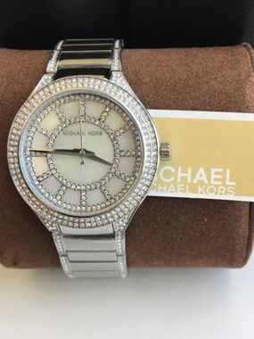 New Michael Kors Silver Watch MK3311